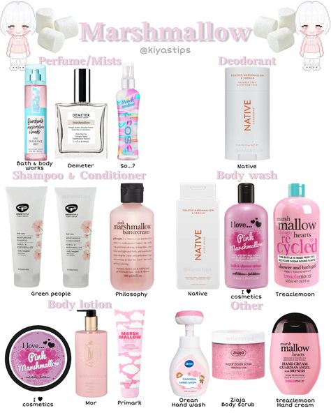 #marshmallow #scent #smelllike #howtosmellgood #tiktok #wonyoungism #wonyoung #glowuptips #selfcaretips #glowup #smellgood #smellgoodallday Marshmallow Scented Shower Routine, Marshmallow Scented Products, Marshmallow Scent Perfume, Sweet Scent Combos, Marshmallow Body Care, Smell Like Marshmallow, Body Scent Combos, How To Smell Like Marshmallow, How To Smell Like Candy