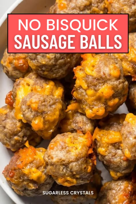 Sausage And Cheese Biscuits Bisquick, Recipe For Sausage Balls Bisquick, Bisquick And Sausage Recipes, Breakfast Using Bisquick, Sausage And Bisquick Balls, Bisquick Sausage Balls 3 Ingredients, Pancake Sausage Balls Recipe, Gluten Free Sausage Balls Bisquick, Breakfast Sausage Balls Bisquick