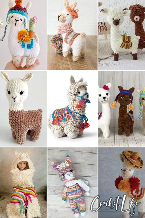 Such cute and fun times ahead. These 14 easy llama crochet patterns are just super cute and truly a maker's dream to gift. Llama Knitting Pattern, Plush Llama Crochet Pattern Free, Free Alpaca Crochet Patterns, Crochet Llama Pattern Free Easy, Free Crochet Llama Pattern, Amigurumi Llama Free Pattern, Crochet Alpaca Pattern Free, Alpaca Crochet Pattern Free, Llama Crochet Pattern Free