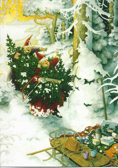 Inge look postcards old ladies, Funny aunties postcards from Inge Look Decoupage Pictures, Christmas Santas, Santa Claws, Image Halloween, Christmas Tree With Snow, Vintage Clipart, Funny Postcards, Christmas Pics, Christmas Illustrations