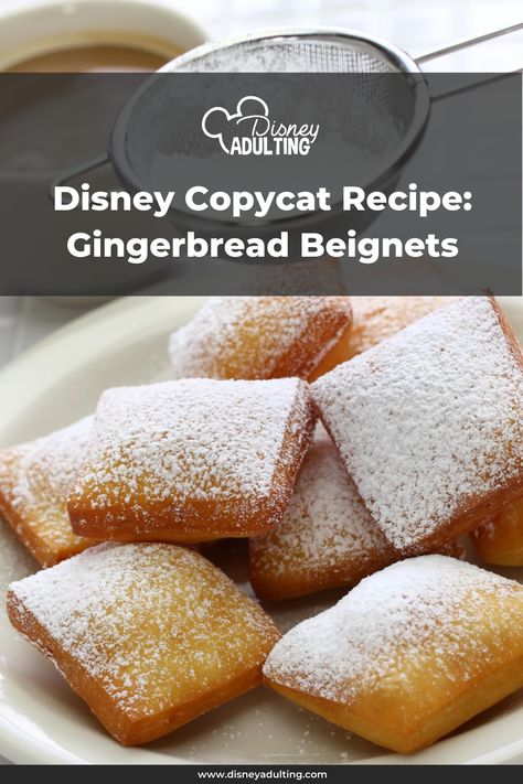 Disney Inspired Recipes, Club 33, Favorite Holiday Desserts, Disney Desserts, Disney Recipes, Holiday Dessert Recipes, Gingerbread Recipe, Copycat Recipe, Inspired Recipes