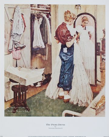 Norman rockwell valentines , Artwork and Prints at Art.com Norman Rockwell Prints, Norman Rockwell Art, Rockwell Paintings, Norman Rockwell Paintings, Family Illustration, Illustration Vintage, Art Et Illustration, Norman Rockwell, A Mirror