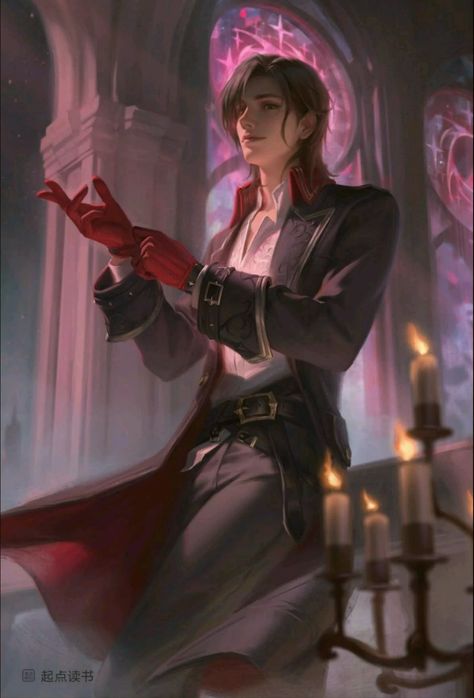 Leonard Mitchell | Lord of the Mysteries Wiki | Fandom Leonard Mitchell, Lord Of The Mysteries, Vampire Art, Girly Drawings, Fantasy Male, Anime Canvas, Character Design Male, 판타지 아트, Male Art