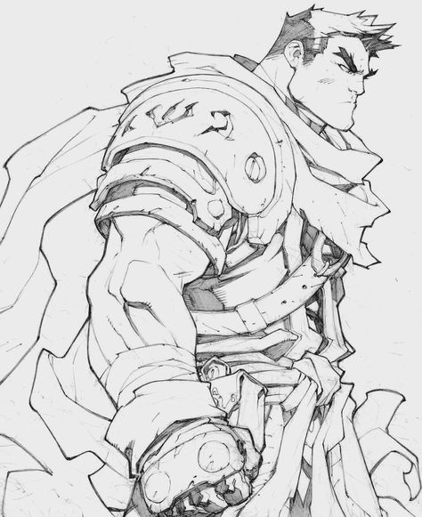 Battle Chasers, Joe Madureira, Texture Metal, Comic Manga, Cool Sketches, Comic Book Artists, Illustration Character Design, Comic Artist, Comic Books Art