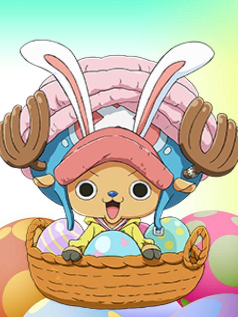 Happy Easter Anime, Anime Easter, Speed Draw, Anime Disney, Tony Tony Chopper, Tony Chopper, Easter Wallpaper, Holiday Wallpaper, Monkey D Luffy