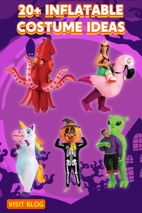 Inflatable Costume Ideas, Blowup Halloween Costumes, Inflatable Halloween Costumes, Disney Winter Outfits, Coolest Costumes, Blow Up Halloween Costumes, Killer Costume, Party City Costumes, Pig Costumes