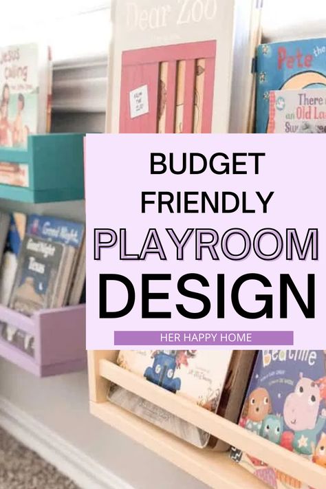 Simple Playroom Ideas Easy Diy, Playroom Makeover On A Budget, Playroom Ideas Simple, Playroom Zones, Kids Playroom Ideas Small Space, Amazon Playroom, Loft Playroom Ideas, Simple Playroom Ideas, Playroom Wall Ideas