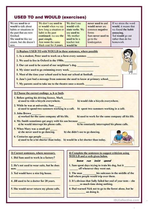 Esl Grammar, Esl Teaching Resources, English Teaching Resources, Verb Worksheets, English Grammar Worksheets, Teachers Aide, Esl Lessons, Grammar Activities, Different Exercises