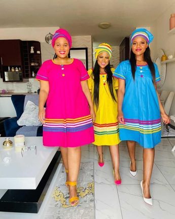 Latest Mopedi Attires And Sepedi Tradition wedding Attires In 2022 Sepedi Traditional Attire, Pedi Traditional Attire, Sepedi Traditional Dresses, South African Traditional Dresses, African Traditional Wear, African Attire Dresses, African Wedding Attire, Shweshwe Dresses, Traditional African Clothing