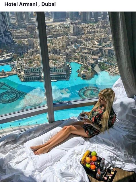 Armani Hotel Dubai, Luxury Things, Money Luxury, Armani Hotel, Dubai Vacation, Richest In The World, Destination Voyage, Vacation Places, Travel Goals