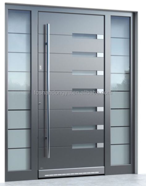 America Anti-Rust Bullet Proof Rotatable Exterior Front Villa Security 304 Stainless Steel Pivot Door https://m.alibaba.com/product/1600448674353/America-Anti-Rust-Bullet-Proof-Rotatable-Exterior.html?__sceneInfo={"cacheTime":"1800000","type":"appDetailShare"} Stainless Steel Door Design Entrance, Security Door Design Front Entry, Steel Door Design Front Entry, Front Pivot Door, Steel Entrance Door, Steel Pivot Door, Security Door Design, Front Door Security, Villa Luxury