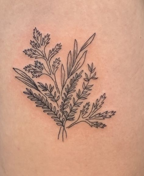 Parsley Sage Rosemary And Thyme Tattoo, Parsley Sage Rosemary And Thyme, Rosemary And Thyme, Thyme, Parsley, Rosemary, Tattoo Ideas, Tattoos