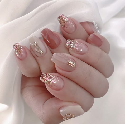 Wedding Guest Nails, Nude Nail Designs, Beauty Nails Design, Simple Gel Nails, Casual Nails, Work Nails, Soft Nails, Nail Art Wedding, Nail Swag