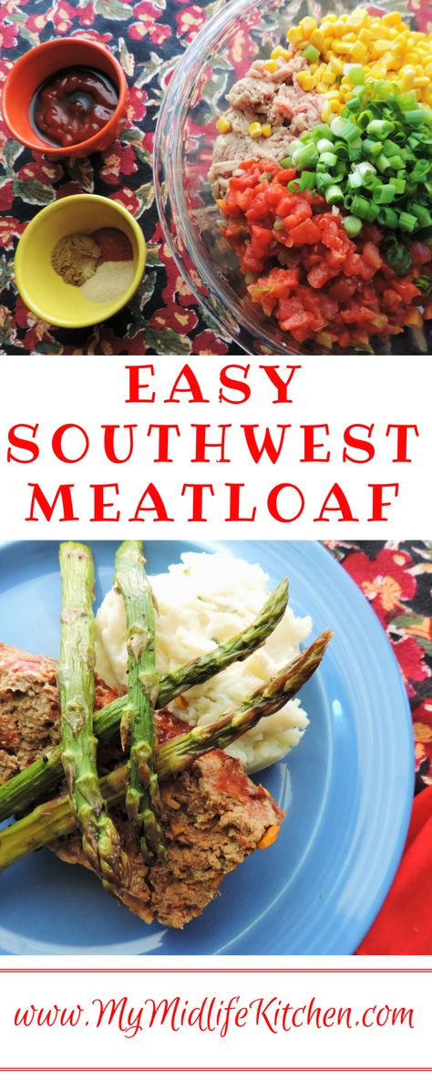 Southwest Meatloaf Recipes, Southwest Recipes Main Dishes, Southwest Meatloaf, Keto Beef, Green Meals, Fall Foods, Work Meals, Tasty Kitchen, The Farmer