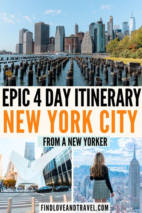 4 Days In Nyc, Where To Stay In Nyc, 4 Days In New York, Ny Travel Guide, New York Trip Planning, Summer In New York, Summer New York, Ny Travel, Nyc Itinerary