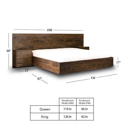 Bed Coat Design, Wood Bed Frame Ideas, Floating Bed Ideas, Minimalist Bed Design, Wood Bed Design Modern, Floating Bed Frame Plans, Floating Bed Design, Luxury Wooden Bed, Floating Bed Diy