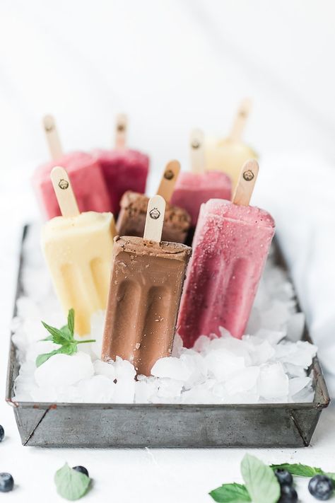 Ice Pop Photography, Popsicle Product Photography, Popsicle Photography, Popsicles Photography, Yogurt Recipes Healthy, Ice Cream Photography, Ice Popsicle, Ice Cream Poster, Gelato Recipe