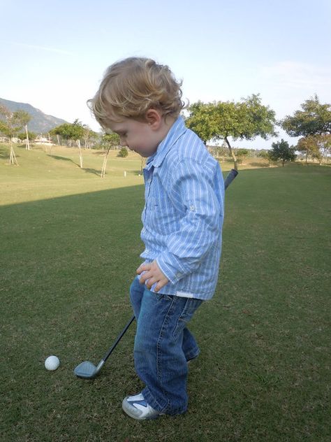 My cute nephew playing golf! Golf Baby, Boys Golf, Dream Kids, Lil Boy, Playing Golf, Boy Decor, Play Golf, Boy Mom