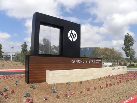 10 Innovative Landmark & Monument Sign Ideas | ID Signsystems Landscape Signage, Factory Entrance, Resort Signage, Car Warehouse, Landmark Design, Monument Signage, Pylon Signage, Corporate Signs, Wayfinding Signage Design