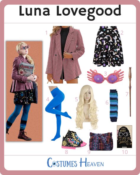 Luna Lovegood Clothes, Luna Lovegood Shoes, Luna Lovegood Halloween Costume, Luna Lovegood Hair, Luna Lovegood Dress, Luna Lovegood Style, Luna Lovegood Outfits, Luna Lovegood Cosplay, Luna Costume