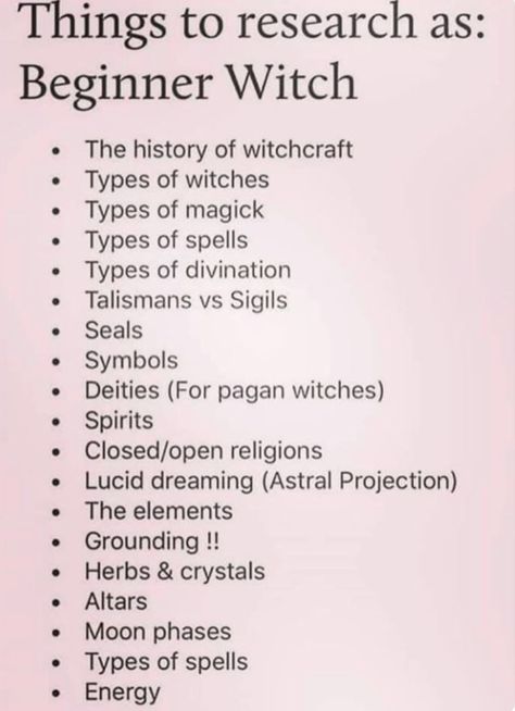 Pagan Tips, Things To Research, Beginner Witch, Witchcraft Spells For Beginners, Spells For Beginners, Magia Das Ervas, Green Witchcraft, Witchcraft Books, Wiccan Magic