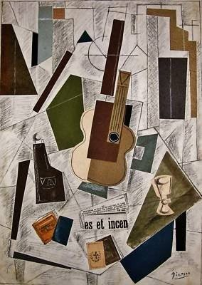 Picasso Collage, Synthetic Cubism, Violin Painting, خريطة ذهنية, Cubist Movement, Francis Picabia, Marcel Duchamp, Afrikaanse Kunst, Cubism Art