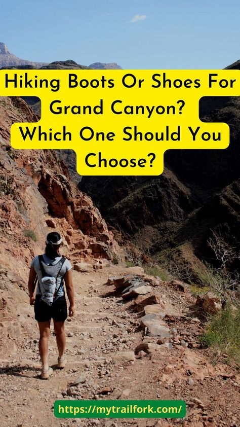 Hiking Boots Or Shoes For Grand Canyon -  Which One Should You Choose? Grand Canyon Hiking Outfit, Grand Canyon Outfit, Grand Canyon Hiking, Grand Canyon South Rim, Trip To Grand Canyon, October Outfits, Outfit Tips, Shoes And Boots, The Grand Canyon