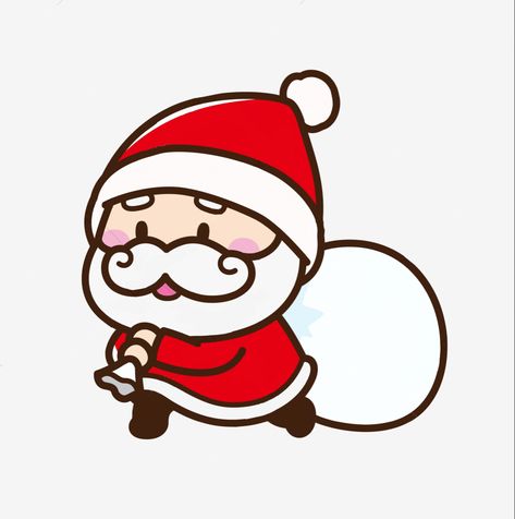 cute santa christmas kawaii chibi anime santa japan japanese st nick holiday holidays diy winter doodles season snow reindeer jolly aesthetic Christmas Santa Drawing, Anime Santa, Simple Christmas Drawings Aesthetic, Santa Doodle, Santa Claus Aesthetic, Chibi Christmas, Drawing Santa, Santa Claus Cute Drawing, Cute Santa Drawing