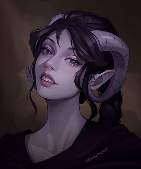 Tiefling Girl, Tiefling Woman, Tiefling Female, Dnd Tiefling, Tiefling Bard, Roleplay Characters, Female Character Inspiration, Dungeons And Dragons Characters, Dnd Art