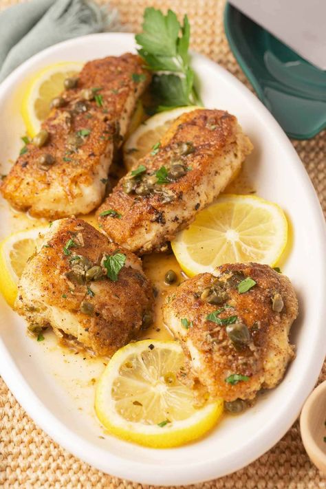 Edit Post “Halibut Piccata” ‹ Deb's Daily Dish — WordPress Fish Picatta, Halibut Piccata, Piccata Recipe, Delish Recipes, Seafood, Wordpress, Fish