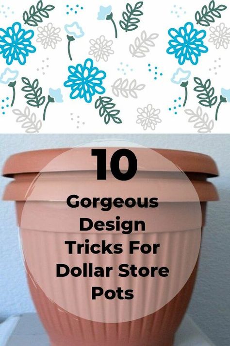 Planter Makeover, Picnic Table Makeover, Cheap Flower Pots, Planting Pots, Easy Diy Wreaths, Cheap Patio, Large Flower Pots, Plastic Flower Pots, Diy Upcycling