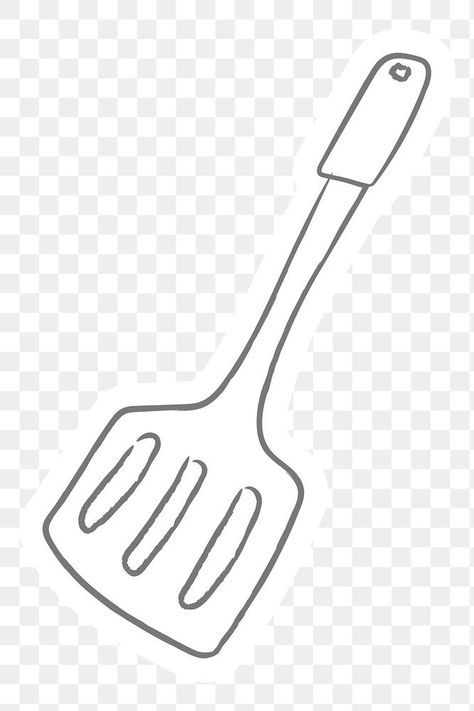 Spatula Drawing, Kitchen Utensils Drawing, Father Card, Chip Art, Stencil Outline, Spiderman Coloring, Kitchen Spatula, Tattoo Stencil Outline, Tattoo Stencil