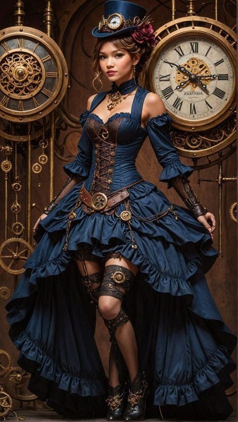 Ren Faire Steampunk, Steampunk Vampire Costume, Steampunk Fashion Aesthetic, Steam Punk Aesthetic Outfit, Di Time Traveler Outfit, Steampunk Fashion Dress To Impress, Steam Punk Costume Women, Steam Punk Dress To Impress No Vip, Steam Punk Fashion Women