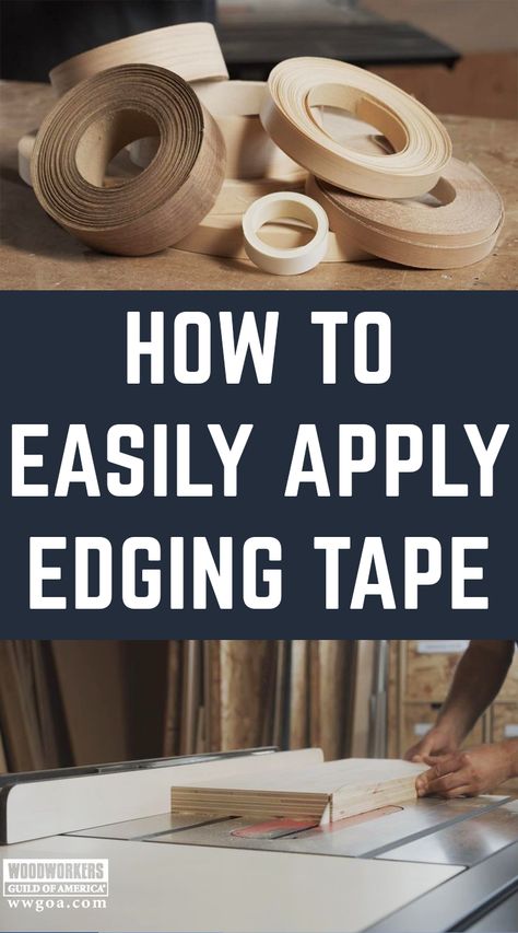 Edge Banding Plywood, Shelves Cover, Shop Hacks, Hifi Furniture, Wood Edging, Plywood Edge, Built In Wine Rack, Speed Square, Diy Woodworking Projects