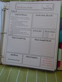 I just LOVE this home management binder - Mandi has some truly beautiful FREE printable binder pages Household Notebook, Daily Planner Printables Free, Family Binder, Household Binder, Binder Printables, Home Binder, Life Binder, Home Management Binder, Binder Organization