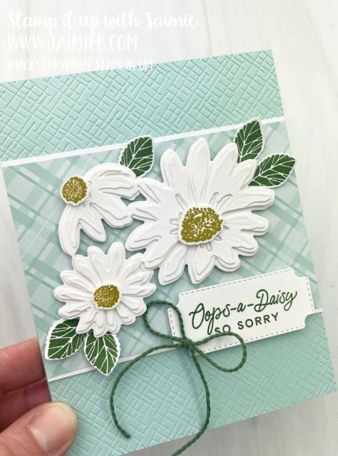 Cheerful Daisies Cards, Daisy Delight Stampin' Up, Stampin Up Cheerful Daisies, Stampin Up Sympathy Cards, Cheerful Daisy, Cheerful Daisies, Stampin Up 2023, Fresh As A Daisy, Paper Snowflake