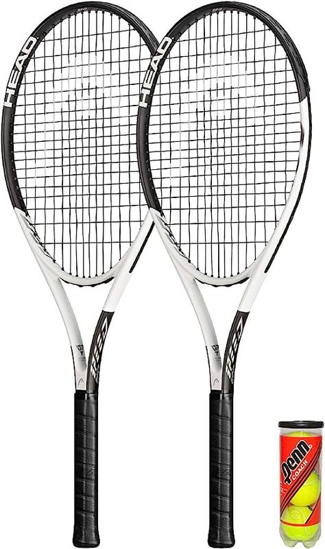 HEAD GEO Speed Graphite Tennis Racket x 2 inc Protective Covers & 3 Tennis Balls Head Tennis Racket, Head Tennis, Tennis Balls, Tennis Racket, Tennis, Free Delivery