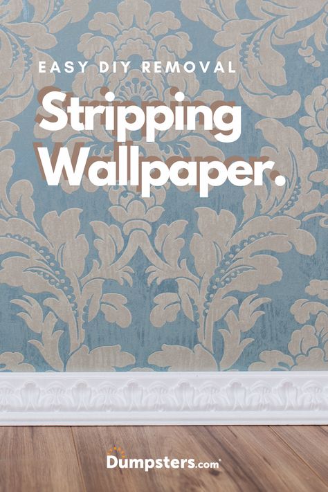 Taking down wallpaper can dramatically change the look of your home. Follow our tips with advice from the experts. Taking Down Wallpaper, How To Take Off Wallpaper, How To Take Down Wallpaper, Removing Wallpaper From Drywall, How To Remove Wallpaper Easily, Wallpaper Removal Tips, Taking Off Wallpaper, Removing Old Wallpaper, Wallpaper Removal