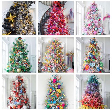 All Year Tree Decorations, Christmas Trees All Year Round, August Christmas Tree Ideas, Year Round Christmas Decor, April Christmas Tree Ideas, Holiday Trees Year Round Decorating Ideas, All Season Tree Decorations, Christmas Tree Up All Year Ideas, Christmas Tree All Year Round Holidays