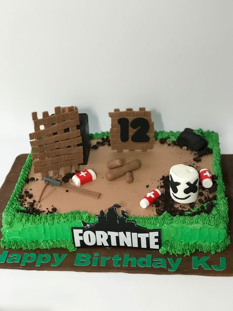 Fortnite birthday sheet cake Fortnite Birthday Sheet Cake, Fortnite Sheet Cake For Boys, Fortnite Sheet Cake, Fortnight Cake, Fortnite Birthday Cake, Birthday Sheet Cake, Bd Ideas, Fortnite Cake, 12th Birthday Cake