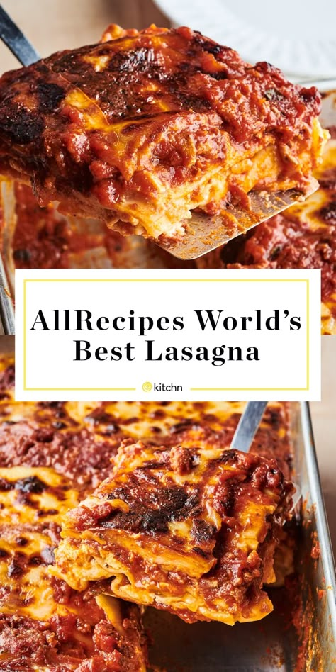 Lasange Recipe, Ultimate Lasagna Recipe, World's Best Lasagna, Worlds Best Lasagna, Beef Lasagna Recipe, Homemade Lasagna Recipes, Best Lasagna, Best Lasagna Recipe, Sausage Lasagna