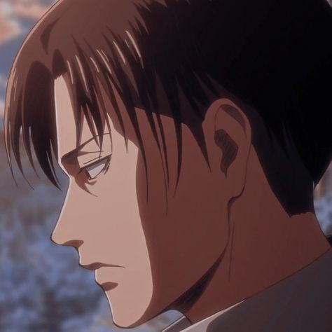 Levi Ackerman Side View, Levis Aesthetic, Side Profiles, Draw Aesthetic, Profile Drawing, Aot Characters, Profile View, Side Profile, Character Modeling