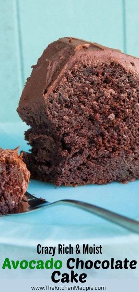 Avocado Chocolate Cake, Chocolate Avocado Cake, Avocado Cake, Healthy Chocolate Cake, Avocado Dessert, Chocolate Slice, Vegan Recipes Plant Based, Keto Chocolate Cake, Chocolate Pound Cake