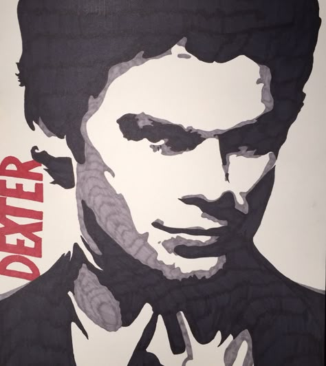 Dexter Morgan Tattoo, Dexter Drawing, Dexter Morgan Drawing, Dexter Morgan Wallpaper, Dexter Tumbler, Dexter Morgan Funny, Dexter Morgan, Sketchbook Drawings, Sketch Drawing