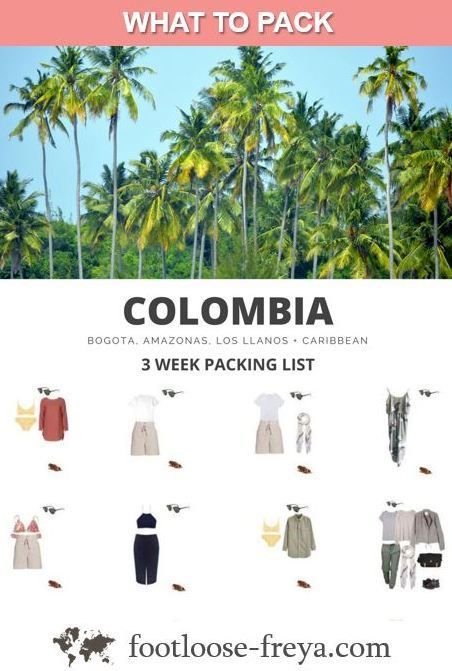 Colombia packing #travel #colombia #footloosefreyablog Medellin Packing List, Medellin Colombia Outfits Women, Colombia Packing List, Outfits For Colombia Trip, Colombia Trip Outfits, 3 Week Packing List, Colombia Outfits What To Wear, Medellin Colombia Outfit, Week Packing List