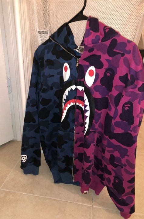 BAPE CAMO HOODIES| By Unique Denims Available In all colors and all sizes. Customized Size facility available. Manufacturer of Leather Jackets, Denim Jackets, Tshirts, Hoodies, Gymwears, Tracksuits, Puffer Jackets. Accepting Customized orders 📦 Shipping ✈️ worldwide 🌎 ———————- Dm us for more info. ————— Talk to us Here: https://wa.link/jjvrhy . . . . . . . . . #clothing #fashion #style #clothingbrand #snapbackhat #apparel #brand #shopping #design #instafashion #outfit #like #instagood # Bape Purple Hoodie, Avatar Challenge, Bape Purple, Bape Shark Hoodie, Bape Jacket, Bape Outfits, Bday Wishlist, Bape Hoodie, Shark Hoodie