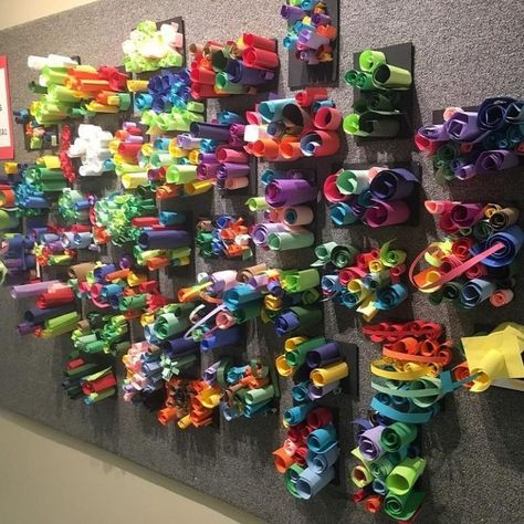 3rd Grade Art Projects, Collaborative Art Projects For Kids, Collaborative Mural, Art Teacher Resources, 3d Art Projects, Summer Art Projects, Elementary School Art, Collaborative Art Projects, Sculpture Design