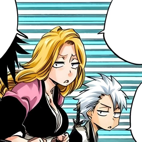 Toshiro And Rangiku Matching Pfp, Rangiku And Toshiro, Toshiro And Rangiku, Toshiro Rangiku, Bleach Matsumoto, Rangiku Bleach, Bleach Pfps, Matsumoto Rangiku, Bleach Couples