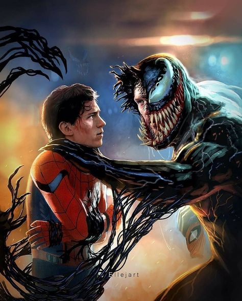 #marvel #venom #spiderman #art #wallpaper Film Venom, Venom Spiderman, Spiderman Venom, Venom Movie, Marvel Venom, Ms Marvel, Man Vs, Marvel Fan, Tom Hardy