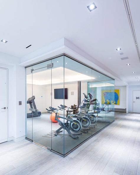 36.2k Likes, 215 Comments - Interior Design & Home Decor (@inspire_me_home_decor) on Instagram: “It's all in the details! By the talented @phil.garrow” Wall Gym, Glass Wall Design, Basement Gym, Be Motivated, Religious Architecture, Glass Walls, Floor To Ceiling, Lighting Design Interior, A Gym